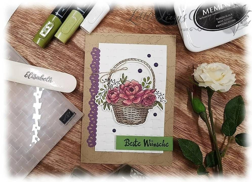 Stampin' up! Timbri: Stempelset von Stampin up Blumenkorb – Usato da Frauenkappelen venduto da evangelina78 4