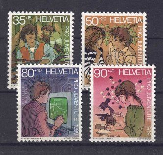 Alle Briefmarken: PJ 1989, kompletter Satz postfrisch** – Neu (gemäss Beschreibung) aus Lupfig von lubor