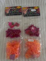 Bastelset Loom Charms Beads und Bänder 2 Sets