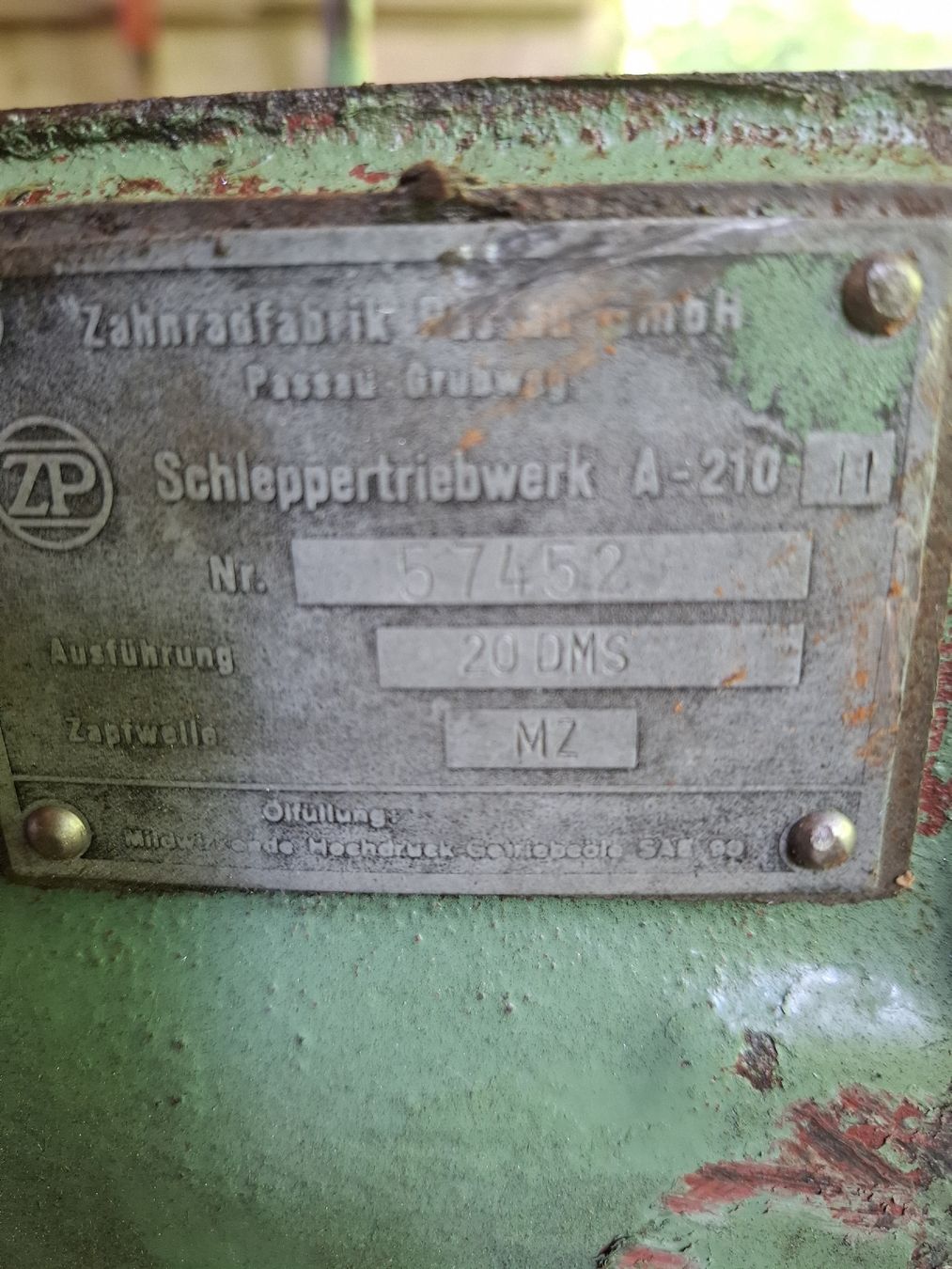 Metall- & Schlosserei Sonstiges: Tellerrad Pinnion ZF Getriebe Güldner Bührer – Gebraucht aus Aeschau von Elu2000 4