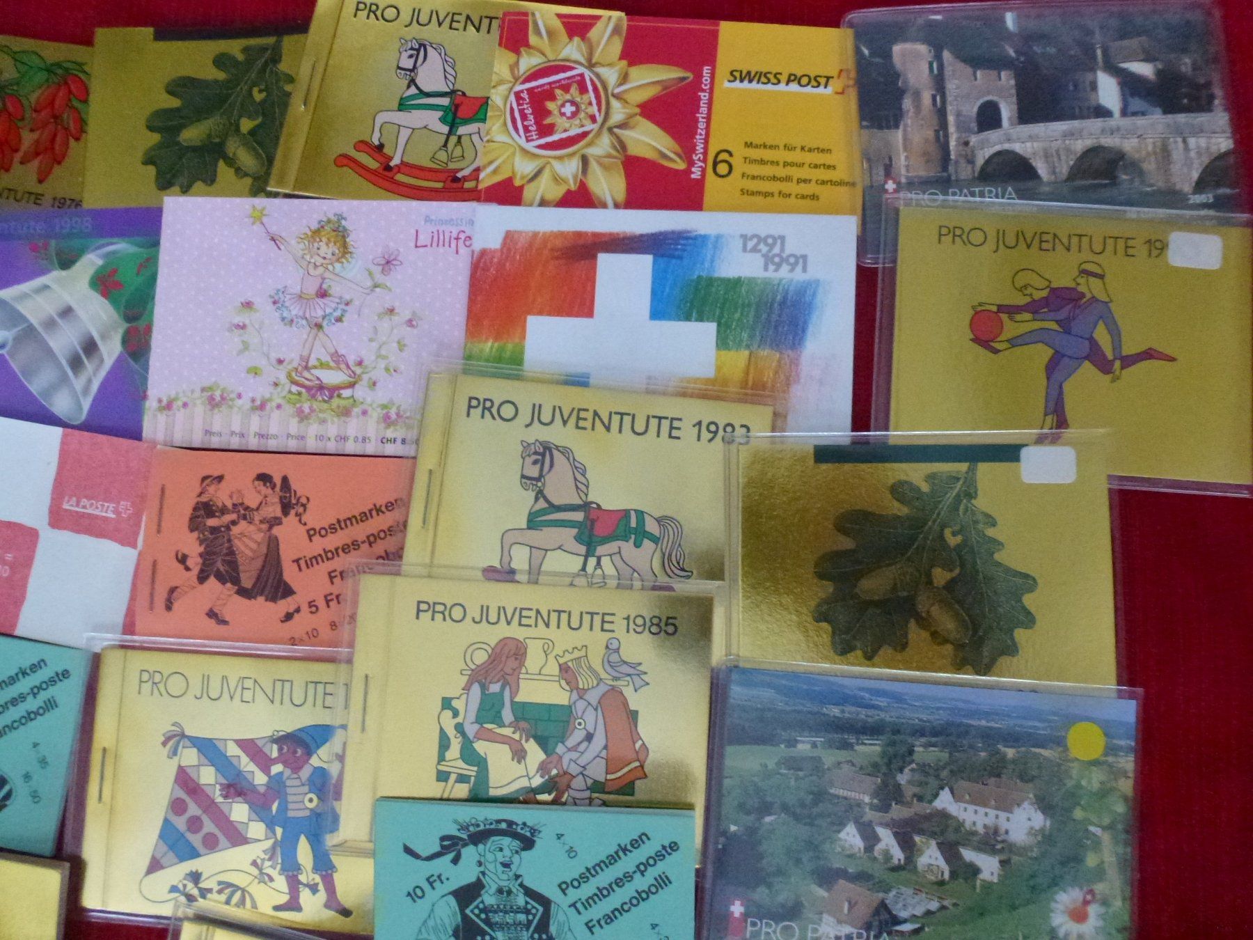 Tutti i francobolli: Sammlung ++ 106 Stück gestempelten Markenheftchen Schweiz – Usato da Walkringen venduto da Casablanca777 3