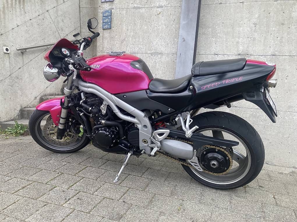 Triumph Strada: Triumph speed tripple 955i mit MFK – Usato da Herisau venduto da dani-hartmann 2