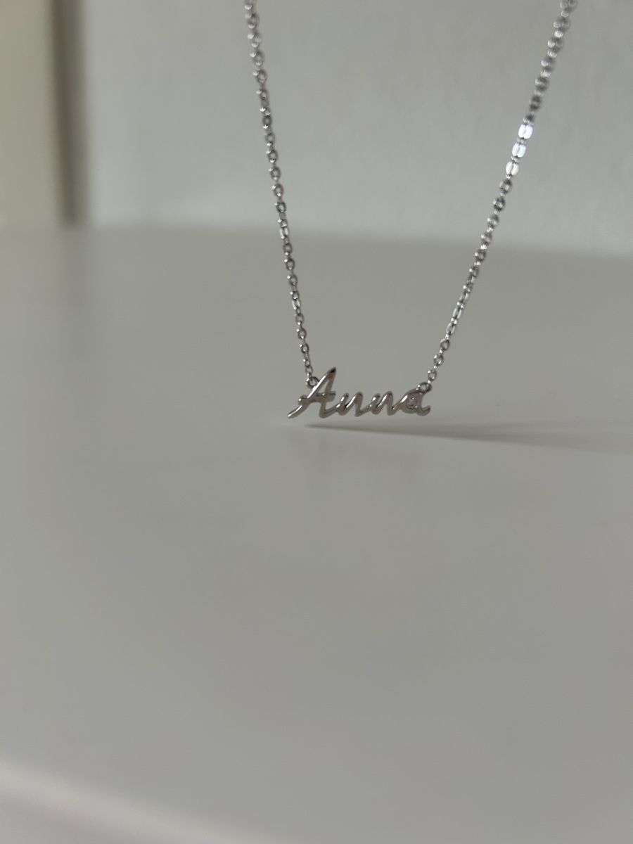 Ketten: Collier avec prénom "Anna", argenté, Sunlight – Gebraucht aus Sonceboz-Sombeval von Anna_Maria09