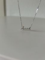Collier avec prénom "Anna", argenté, Sunlight
