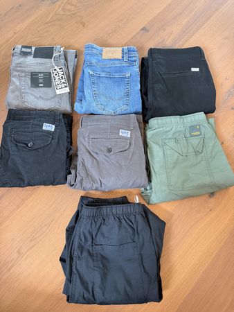 7x Hosen Gr. 170