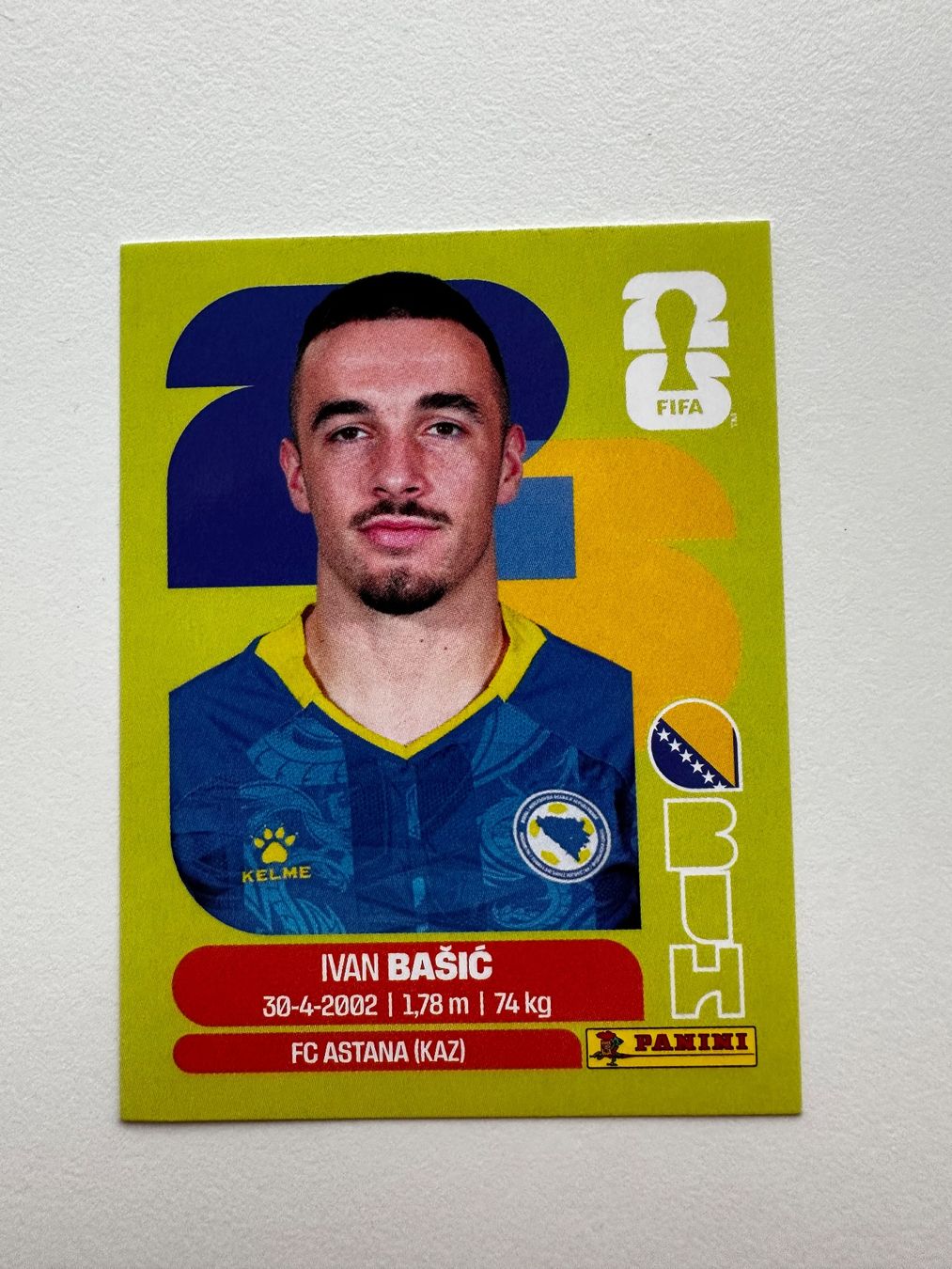 Panini Sammelbilder & Trading cards: Ivan Basic Panini Sticker 2026 WM BIH 12 – Neu (gemäss Beschreibung) aus Zürich von karsumpel11