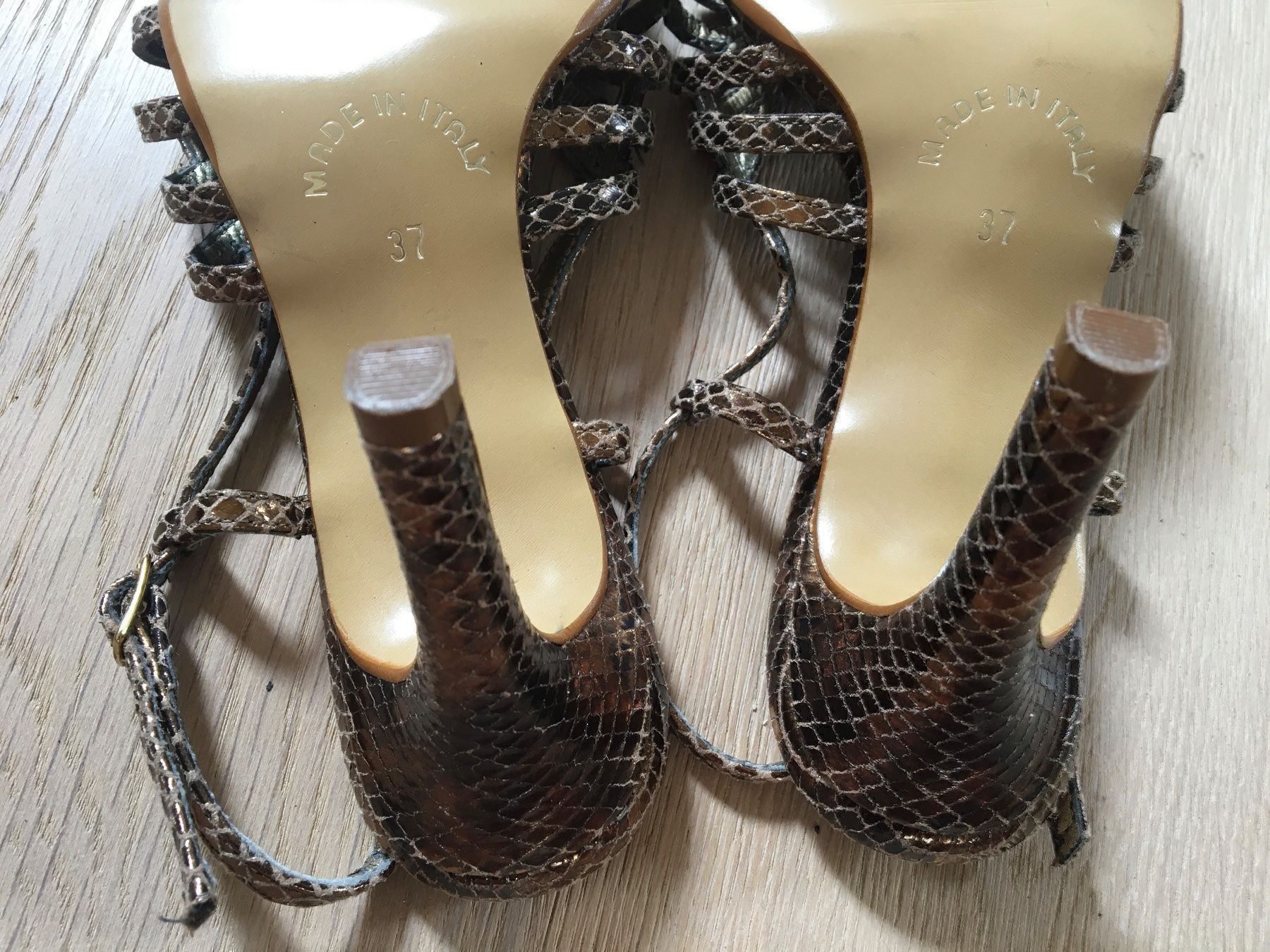 Scarpe da donna: Neue offene ELITE High Heels Grösse 37 – Usato da Winkel venduto da Flyhy2020 4