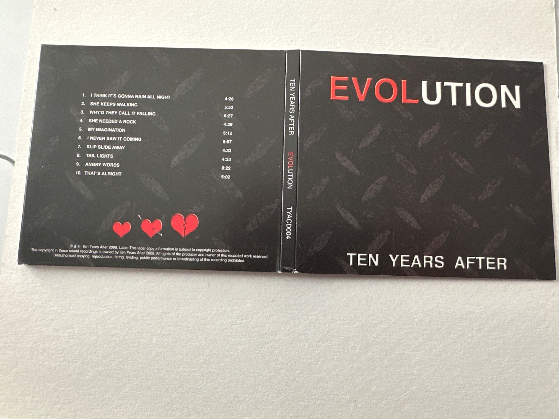 CD: Ten Years After - Evolution (Vergriffene Digipak CD 2008) – Usato da Wabern venduto da fri_t6kq 2