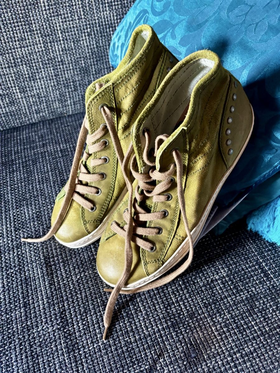 Mjus Scarpe da uomo: Espadrilles montante en cuir – Nuovo (secondo la descrizione) da Estavayer Le Lac venduto da sico1260 6
