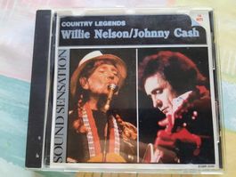 Cd Country Legends Willie Nelson / Johnny Cash 