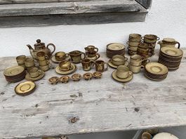 Langenthal vintage midcentury Sahara Geschirr etc.