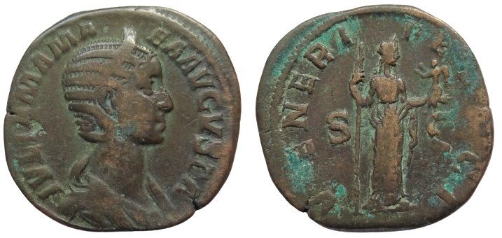 Tutti le monete: JULIA MAMAEA bronze sestertius – Usato da La Sarraz venduto da classicworldcoins
