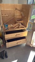 🐹 Liebevoll selbstgebautes Hamstergehege aus Holz–3 Etagen