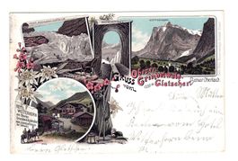 Alte Ansichtskarte Grindelwald Wetterhorn 1901 Gruss aus ...