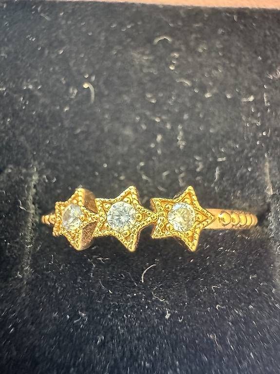 Pandora Anelli: Pandora Gold Sternen Ring – Usato da Jonen venduto da victoria0206 2