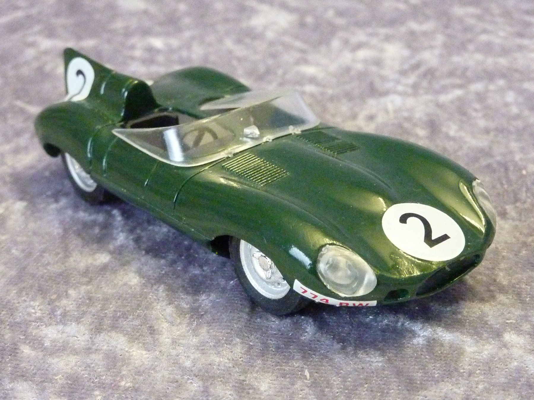 Jaguar Modellini d'auto: Jaguar D-Type #2 1:43 – Usato da Dürrenäsch venduto da modellautos4you 4