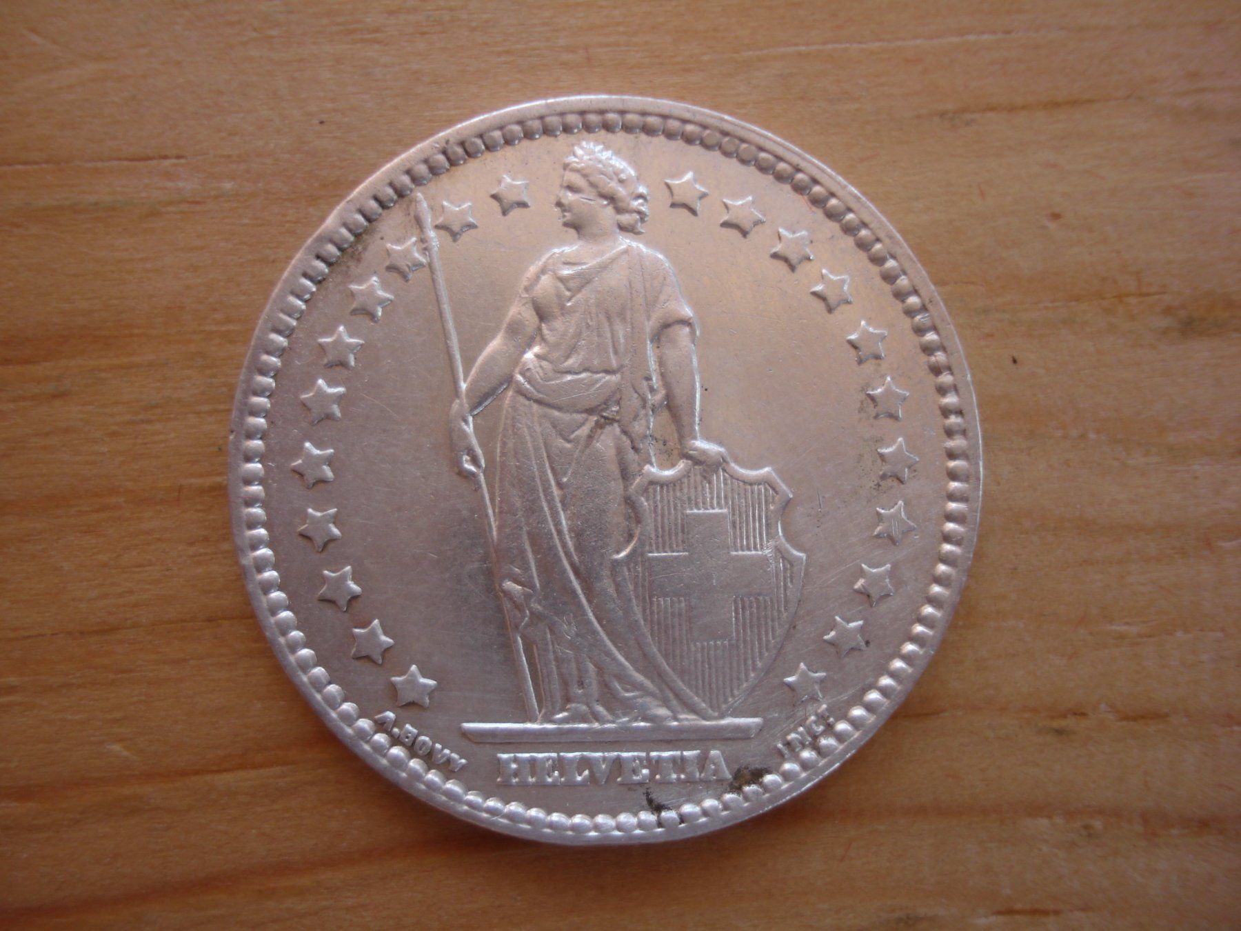 Toutes les monnaies: (C1) 1 Franken 1886 UNZ- – D'occasion à Erlach par Net-Coins 1