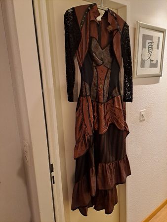Fasnacht Steampunk Damenkostüm 36