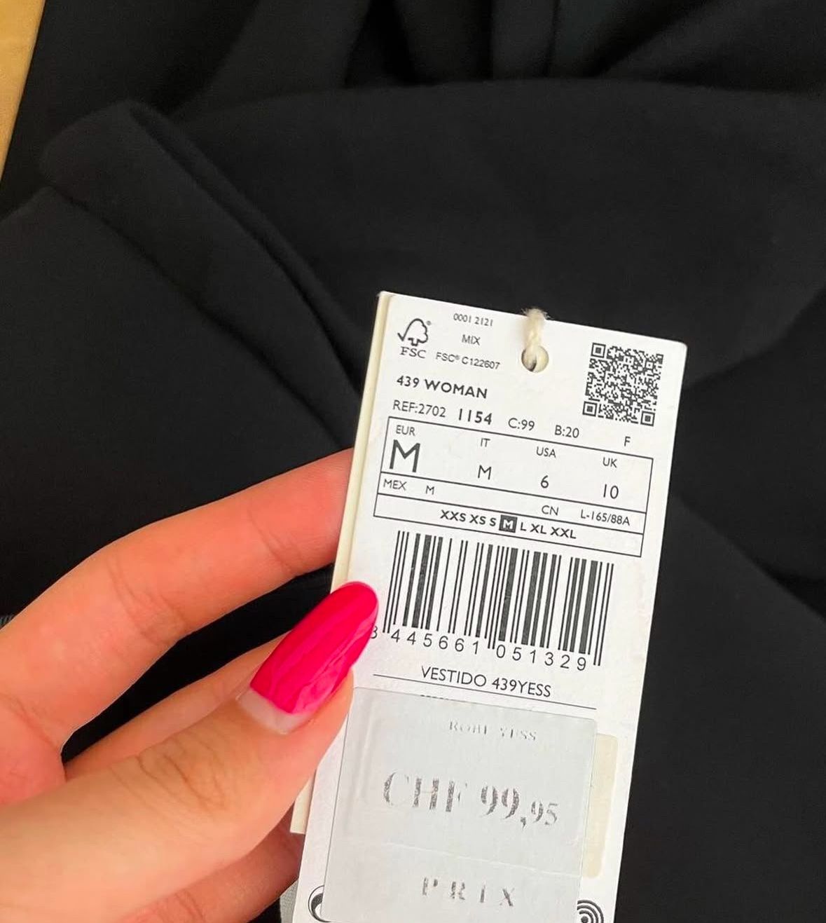 Mango Vestiti: Robe blazer noire élégante, taille M, neuve – Nuovo e nell'imballaggio originale da Montreux venduto da m.mlkstn 2