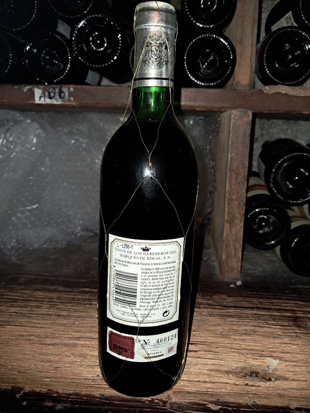 Rioja Vino: Marqués de Riscal rioja Reserva 1996 – Nuovo e nell'imballaggio originale da Le locle venduto da juliensaran 4
