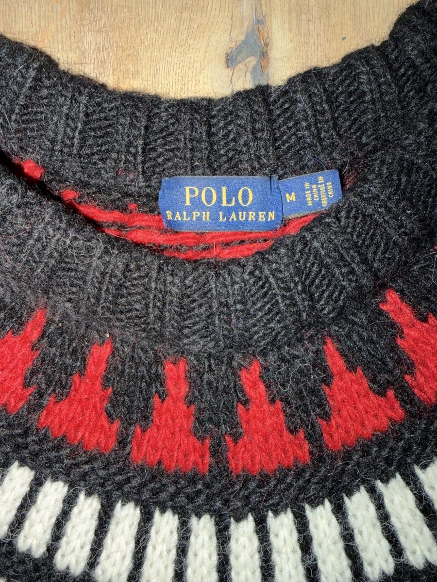 Ralph Lauren Maglioni & Felpe: Ralph Lauren Fair Isle Wollpullover – Usato da Laufenburg venduto da samba1978 1