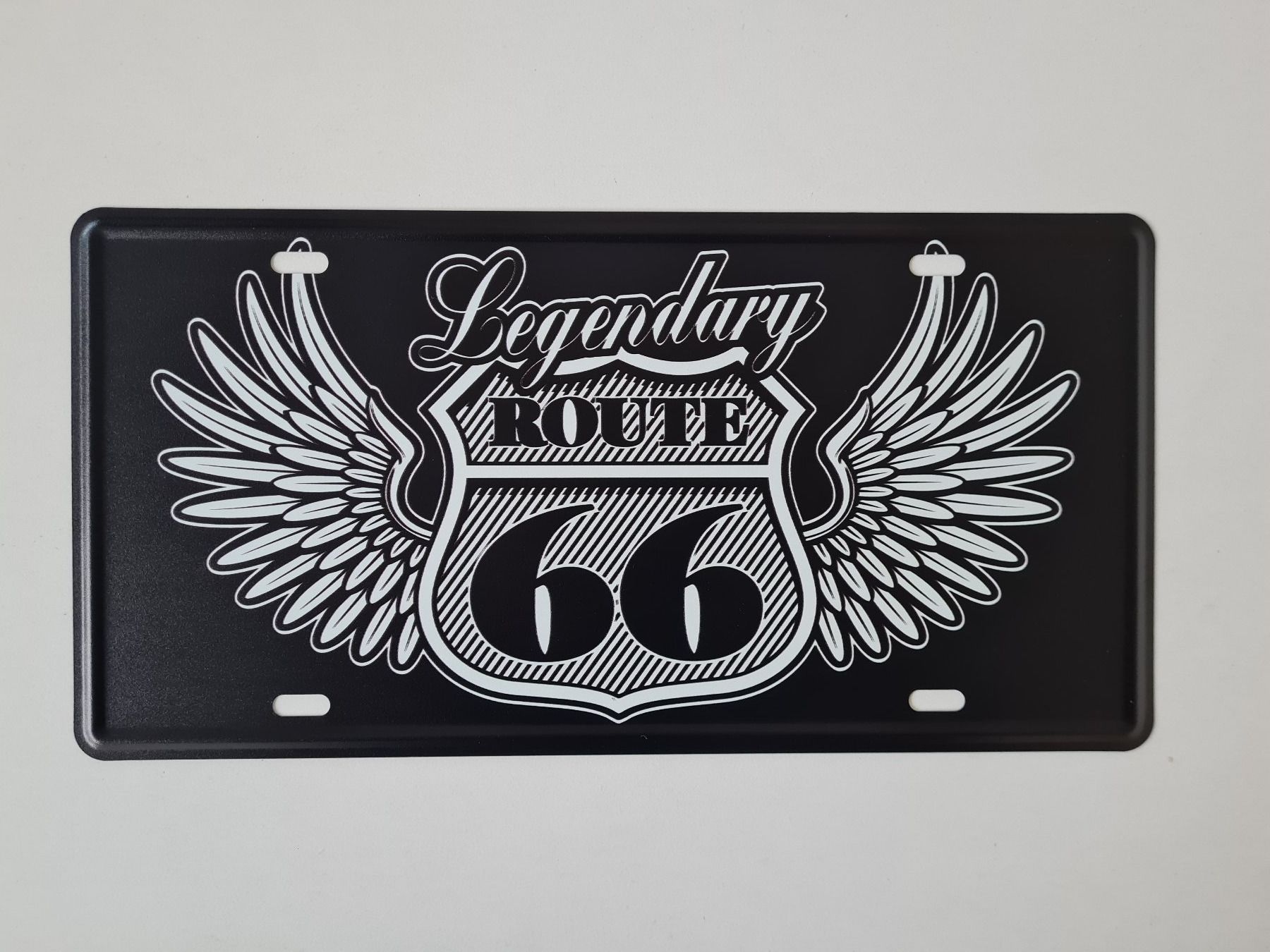 Ecriteaux: Neues Deko Blechschild "Legendary ROUTE 66" – D'occasion à Tumegl/Tomils par Steinschleuder-Shop