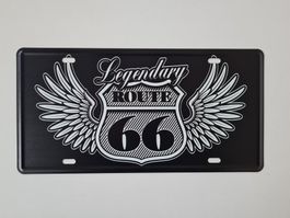 Neues Deko Blechschild "Legendary ROUTE 66"