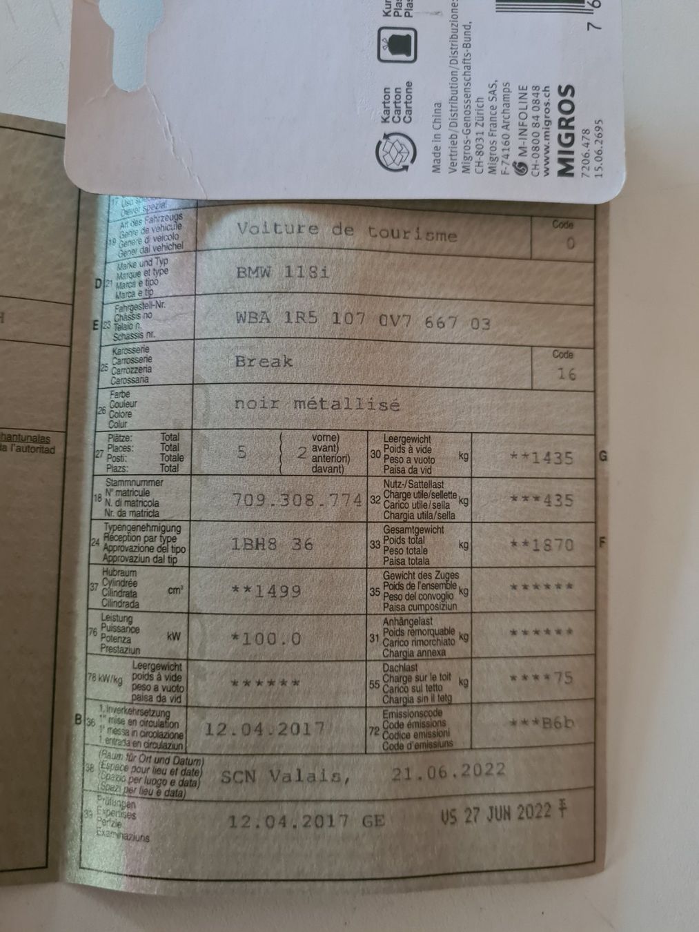 BMW Automobili: BMW 118I – Usato da Monthey venduto da 187-zeroo 5