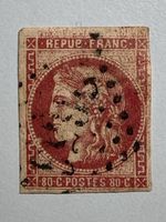 Frankreich 1871, 80c., SC 48, top erhaltene Rarität