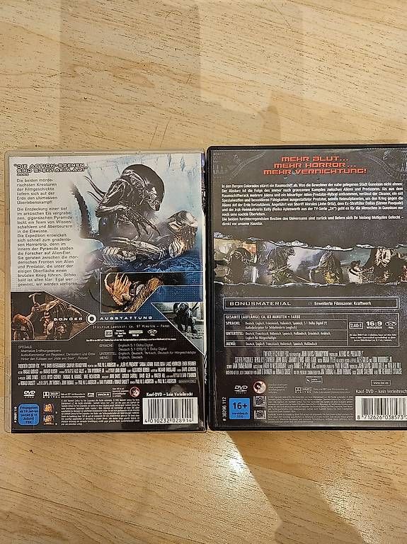 Alle DVDs: Alien vs. Predator DVD's – Gebraucht aus Tägerig von Abendstern75