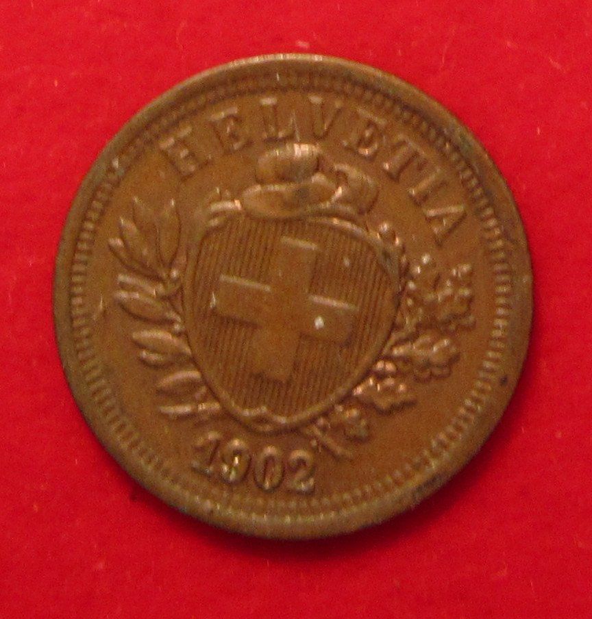 Tutti le monete: 1 Rappen 1902 selten , vorzüglich – Usato da Allschwil venduto da Coinfreak
