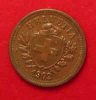 1 Rappen 1902 selten , vorzüglich