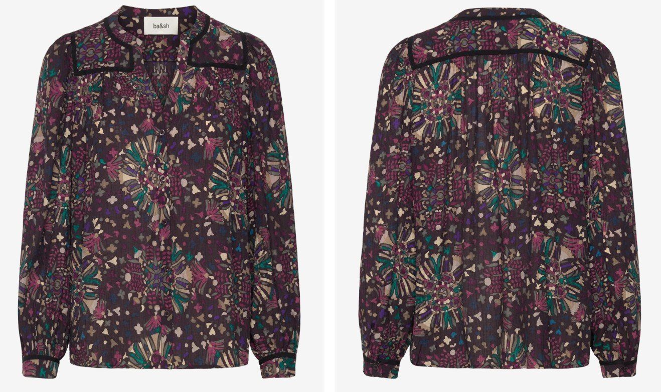 Ba&Sh Camicette: BA&SH langarm Hemd / Bluse Gr. 1/S (100397) – Nuovo (secondo la descrizione) da Zürich venduto da fundsachenverkauf