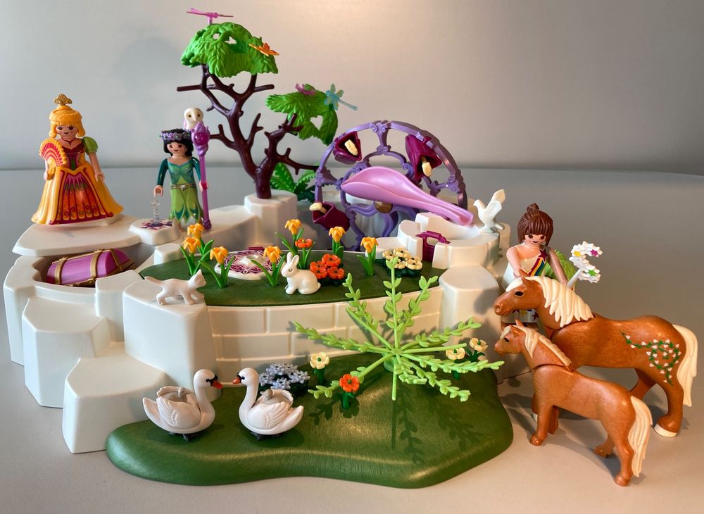 Playmobil, Prinzessinnen am Kristallsee mit Wasserrad Kaufen auf Ricardo