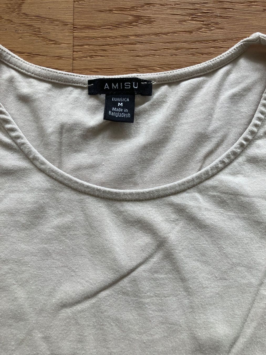 T-shirt: Amisu Langarmshirt, Gr. M, beige - Ideales Basic Teil! – Usato da Unterägeri venduto da Bettsofa123 1