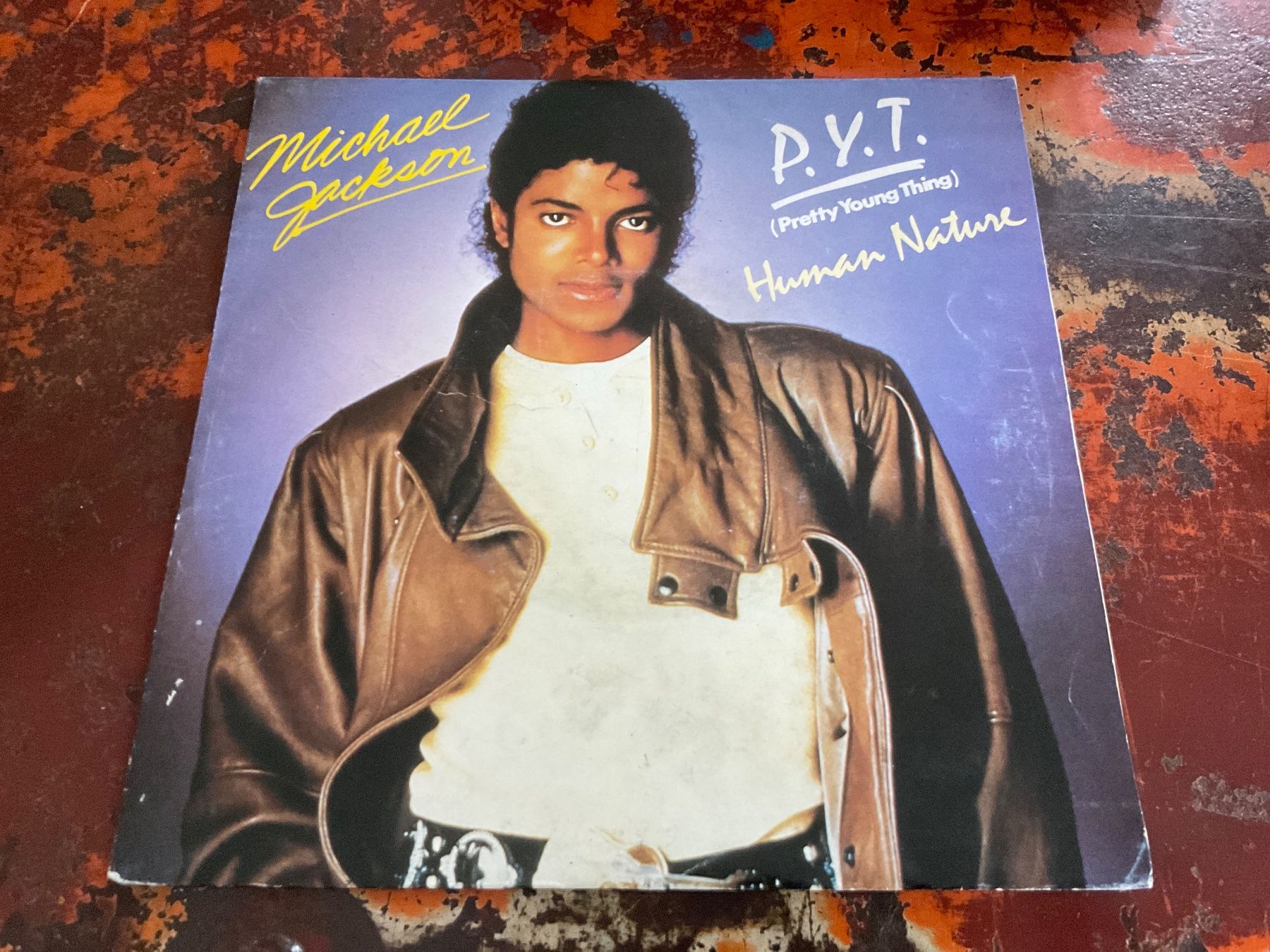 Vinyles: Michael Jackson P.Y.T Single7 – D'occasion à Delémont par vinylfreak01