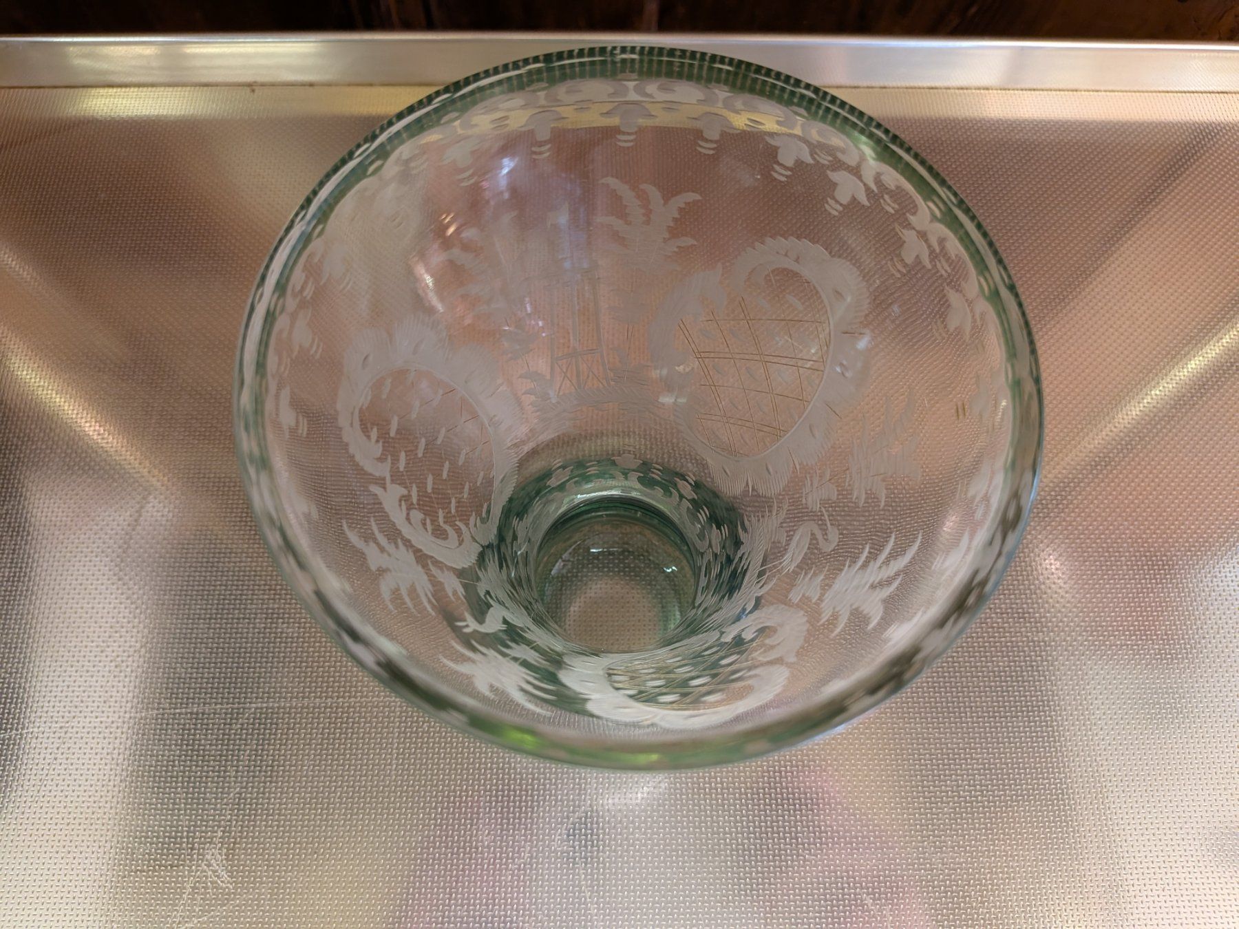 Vasi & Recipienti: Antike Vase, Glasvase vermutlich Böhmen ? – Usato da Emmen venduto da magelan 7