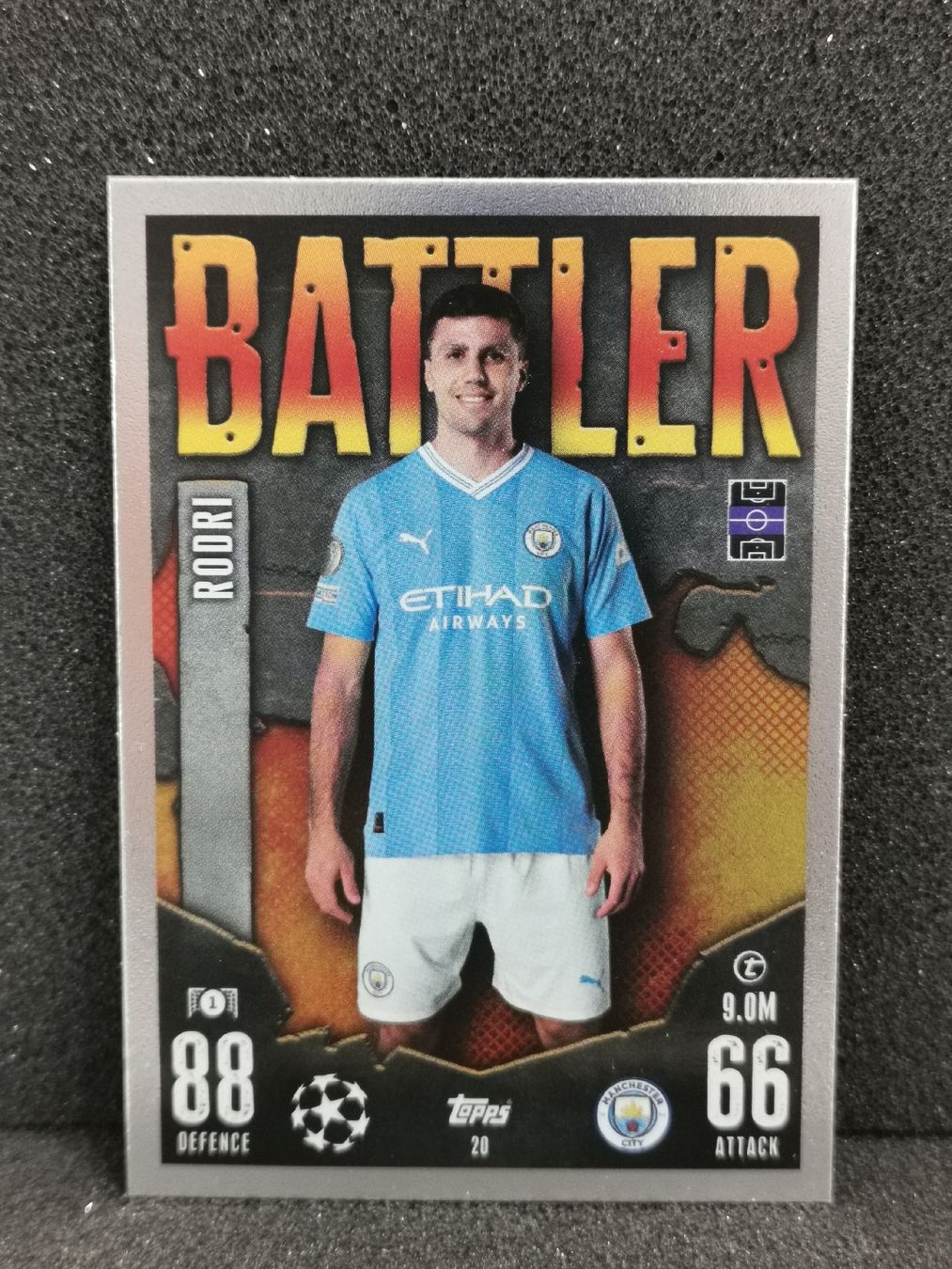 Topps Sammelbilder & Trading cards: Match attax 2023/24 Rodri Battler  – Gebraucht aus Einsiedeln von sza_588x