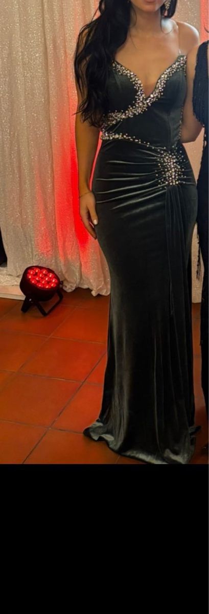 Shein Vestiti: Elegantes Samt-Abendkleid mit Strass – Usato da Erlinsbach SO venduto da dikaan 4
