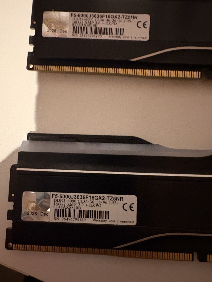 G.Skill Memoria / RAM: RAM DDR5 32 gb – Usato da Dompierre FR venduto da PRiT_Madara 2
