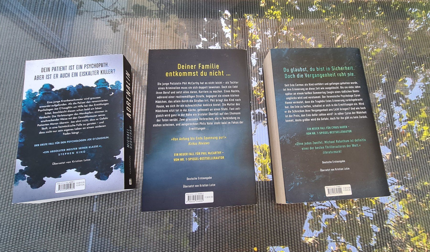 Libri: 3 x Michael Robotham Thriller Top – Usato da Wettingen venduto da Mahariko 1