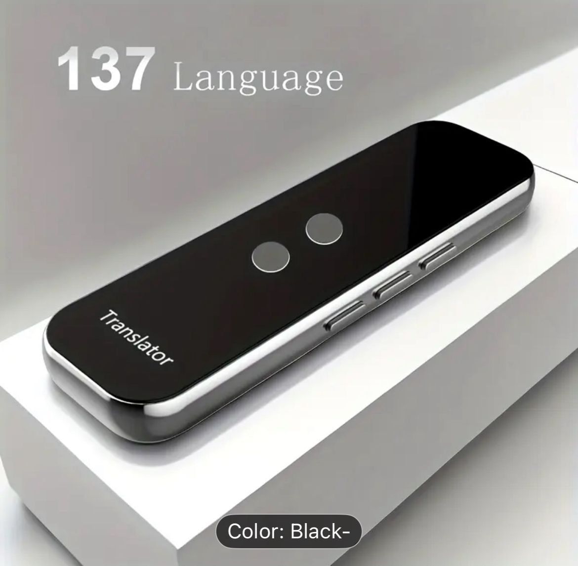 Registratori: Portable 137-Language Bluetooth Translator Device – Nuovo e nell'imballaggio originale da Bülach venduto da figop