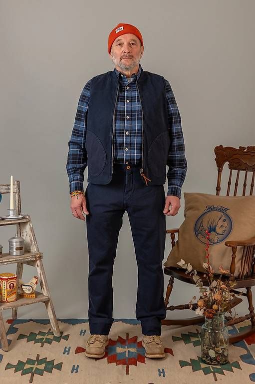 Gilet & Giacche: Hen's Teeth PADDED CANVAS VEST  – Nuovo e nell'imballaggio originale da Goldau venduto da locherrogerio 1