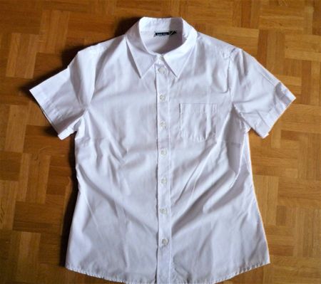 Bluse, kurz Arm