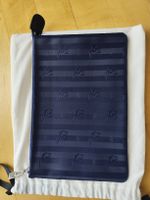 MOLLERUS Etui Tasche dunkelblau Grösse ca 25x17 NEU