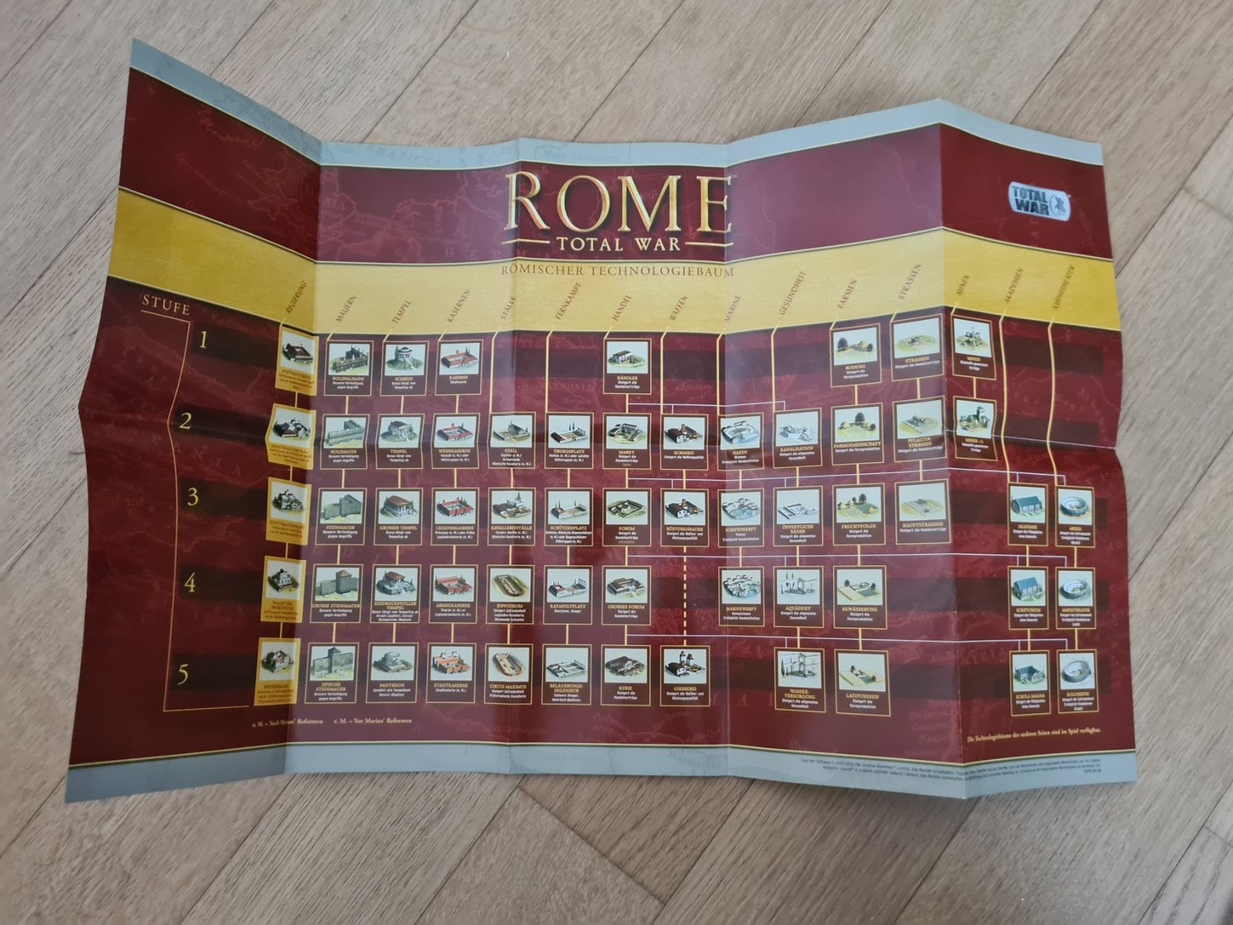 Spiele: Rome Total War (German) (3 CD) + Map - PC – Gebraucht aus Carouge GE von Gasco 4