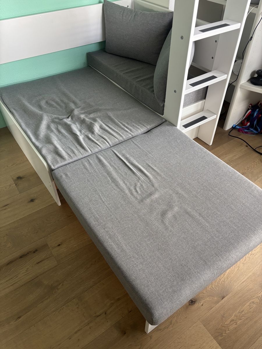 Letti: Flexa Hochbett White – Usato da Riedholz venduto da Elch121 1
