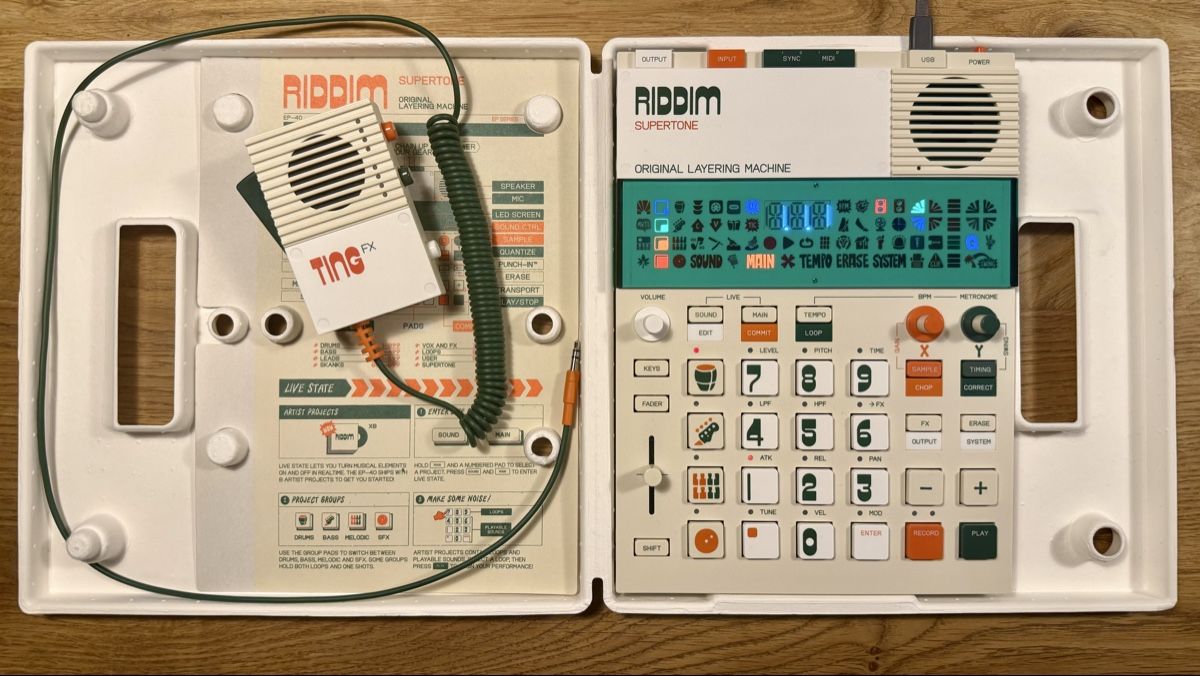 Teenage Engineering Instruments de musique: Teenage Engineering EP40 Riddim mit TingFx Mic – Neuf (Voir description) à Neftenbach par Boska_1969