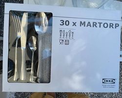 Set de couverts IKEA MARTORP  29 pièces pour 6 personnes