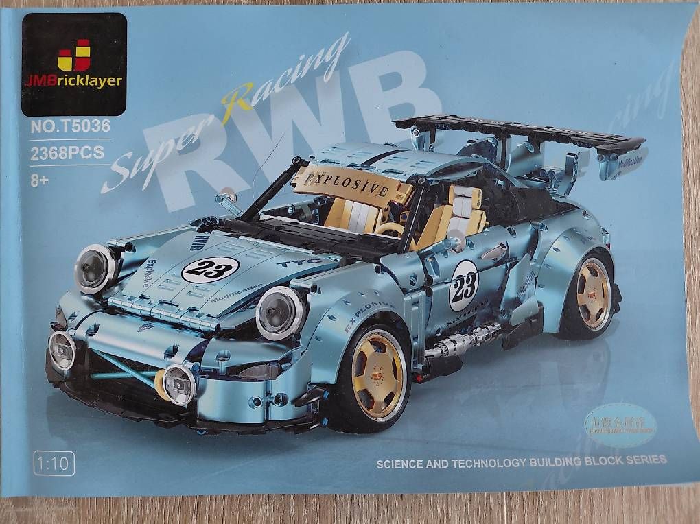 Kit di costruzioni: Rennauto JMB Ricklayer T5036 Klemmbausteine – Usato da Schaffhausen venduto da Sommerwind67 3